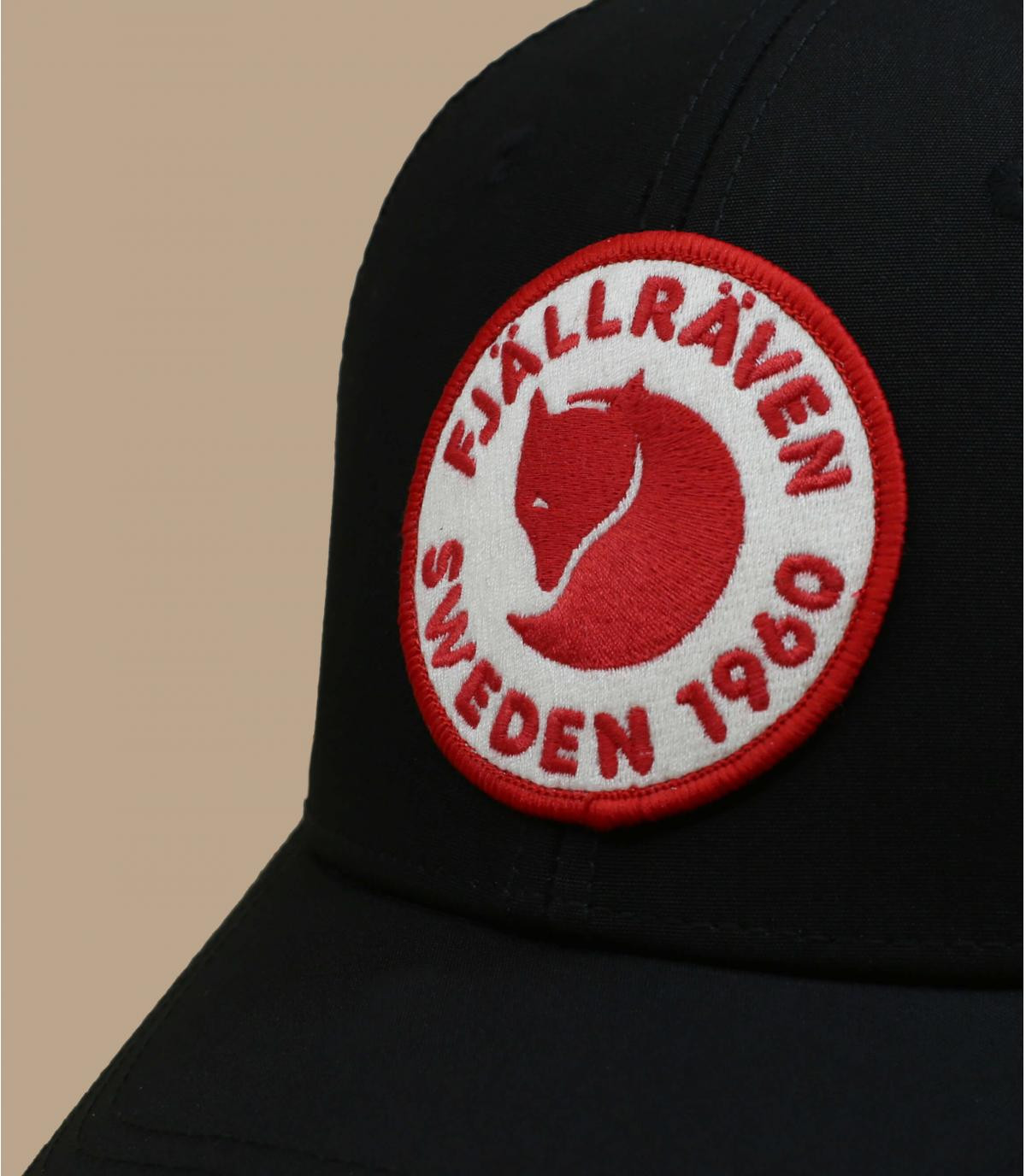 1960 Logo Langtradarkeps black Fjallraven